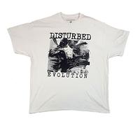 Disturbed - T-Shirt # Xxl Unisex White # Sketch