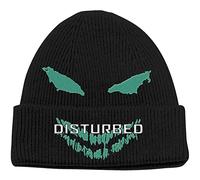 Disturbed Terminal Green Face Beanie - Black - One Size