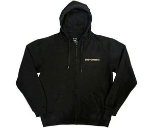 Disturbed The Face Band Logo Zipped Hoodie