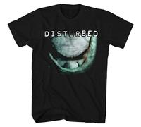 Disturbed The Sickness T Shirt Mens Rock N Roll Music Concert Tee Black Black Black M