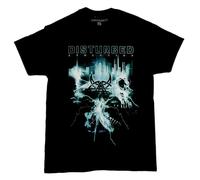 Disturbed Apocalypse Date Back T-Shirt, Black, XXL