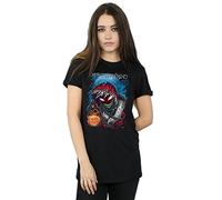 Disturbed Women's Stole Christmas Boyfriend Fit T-Shirt X-Large Black