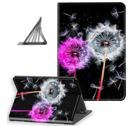 DISUOFEART for Amazon Fire HD 8/8 Plus Tablet Case(12th/ 10th Generation, 2024/2022/2020 Release), Slim Lightweight Stand Cover with Auto Sleep/Wake, Dandelions with Seeds Flying