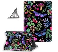 DISUOFEART for iPad A16 Case/iPad 10th Generation Case（2025/2022, Slim Lightweight Stand Cover with Auto Sleep/Wake, Forest Flora Fauna