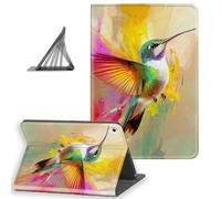 DISUOFEART for iPad Air 13 Inch Case 2025/2024, Slim Lightweight Stand Cover with Auto Sleep/Wake, Hummingbird in Flight