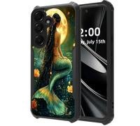DISUOFEART for Samsung Galaxy A16 5G Phone Case, Mermaid by Golden Moon | Military Grade Protection With Air-Cushioned Shock-Resistant Corners and a Clear Anti-Yellowing Acrylic Backplate