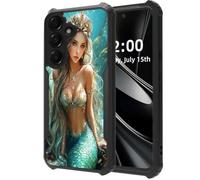 DISUOFEART for Samsung Galaxy A16 5G Phone Case, Underwater Mermaid Queen | Military Grade Protection With Air-Cushioned Shock-Resistant Corners and a Clear Anti-Yellowing Acrylic Backplate