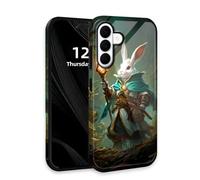 DISUOFEART for Samsung Galaxy S26 Plus Case with Double Layer Protection - Film Design 2 in 1 Phone Cover, Adorable Rabbit Wizard Hard Back Panel + Soft TPU Inner