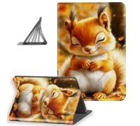 DISUOFEARTfor for All-New Kindle Paperwhite 12th Generation (2024 Release) & Kindle Colorsoft 2024/2025 Case 7", Slim Lightweight Stand Cover with Auto Sleep/Wake, White Tiger in The Snow