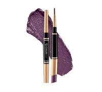 DISURI Beauty Lip Liner Kit 2-in-1 - Uptown Purple: #18 - Waterproof, Long-Lasting Elegance (Uptown Purple, 5.7 x 0.6 x 0.6 cm)