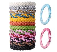 Diswoe Mosquito Repellent Bracelet 14 Pack, Adjustable Deet-Free Natural Insect Mosquito Bands for Adults & Kids, 1252-Hour Insect Repellent Protection