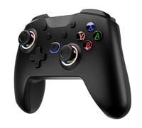 Diswoe Update Switch Controller, Bluetooth Switch Pro Controller for Switch/Lite/OLED with Hall Effect Joystick, Cool RGB Light, Programmable Buttons, Turbo, Vibration, 6-Axis, One Key Wake Up