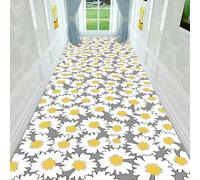 DITANHUO Extra Long Hallway Runner Rug Contemporary Passage Runner Rug for Hallway, Runners for Corridor Kitchen Entryway,Washable Do Not Fade Floor,0.6m x 3m