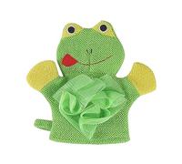 Ditanpu Bath Gloves for Kids - Baby Bath Mitt Washcloths with Cartoon Animal Puppet,Soft Easy to Lather Compound Cotton Shower Mitt for, Kid, Toddler Shower Bath