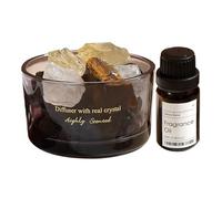 Ditanpu Crystal Stone Diffuser | Long Lasting Gemstone Fireless Diffuser | Crystal Energy Stone for Home Car Decor