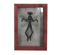 Ditanpu Halloween Wall Decor,Resin Bat Ghost Specimen Photo Frame | Gothic Table Decoration, Alien Extraterrestrial Frame, Horrible Wall Decor for Halloween