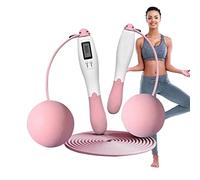 Ditanpu Jump Ropes for Fitness, Skipping Rope with Calorie Counter, Indoor or Outdoor Tangled- Exercise Jumping Rope for Staying Fit Weight Loss and General Workouts