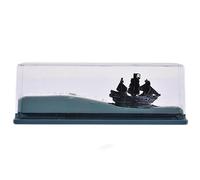 Ditanpu Unsinkable Thousand Sunny Pirate Ship In A Bottle, Acrylic Cruise Ship Model Decoration Fluid Drift Bottle Paperweight Desk For Car Decoration Boys Girls (C)