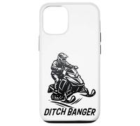 Ditch Banger, Snowmobile Winter Sports Apparel, Snowmobiling Case for iPhone 12/12 Pro