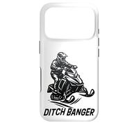Ditch Banger, Snowmobile Winter Sports Apparel, Snowmobiling Case for iPhone 17 Pro