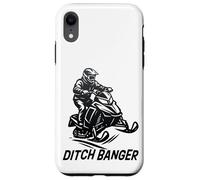 Ditch Banger, Snowmobile Winter Sports Apparel, Snowmobiling Case for iPhone XR