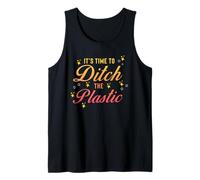 Ditch Plastic for a Greener Future - Eco-Friendly Movement Tank Top
