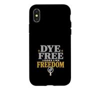Ditch The Dye Gray Hair Transition Going Gray Gift Case for iPhone X/XS