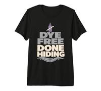Ditch The Dye Gray Hair Transition Going Gray Gift Premium T-Shirt