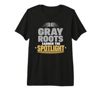 Ditch The Dye Gray Hair Transition Going Gray Gift Premium T-Shirt