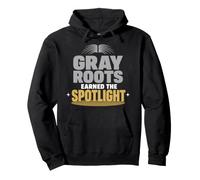 Ditch The Dye Gray Hair Transition Going Gray Gift Pullover Hoodie
