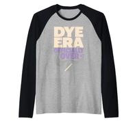 Ditch The Dye Gray Hair Transition Going Gray Gift Raglan Baseball Tee