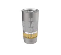 Ditch The Dye Gray Hair Transition Going Gray Gift Stainless Steel Insulated Tumbler