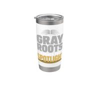Ditch The Dye Gray Hair Transition Going Gray Gift Stainless Steel Insulated Tumbler