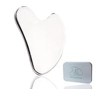 Ditind Gua Sha, Gua Sha Facial Tools, Stainless Steel Guasha Tool for Facial and Body SPA, Guasha Massage for Toxins Prevents Wrinkles and Body SPA Acupuncture Therapy