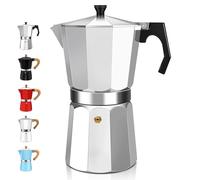 DITOSH 12 Cup Aluminum Espresso Stovetop Moka Pot Express Coffee Maker Percolator Italian Classic Mocha Coffee Machine for Italian and Cuban Cafe Brewing for Home & Camping 600ml 20oz