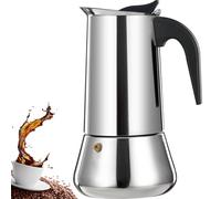 DITOSH 12 Cup Stovetop Espresso Maker Stainless Steel Moka Pot Espresso Maker Percolator Italian Coffee Maker Capable Mocha Coffee Machine Cafe Classic Maker for Home and Camping 600ml 20oz