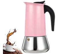 DITOSH 12 Cup Stovetop Espresso Maker Stainless Steel Moka Pot Stove Top Percolator Italian Coffee Makers Capable Mocha Greca Machine Cafe Classic Induction Cookers for Home and Camping 600ml 20oz