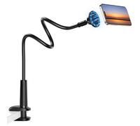 DiTouch Mag-Safe Adjustable and 360° Swivel Phone Stand with Gooseneck Phone Holder with Metal Rings with i-Phone 16 15 14 13 12 Pro Max and Mag-Safe Case, Galaxy S23 Ultra S23+