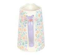 Ditsy Floral Print Ceramic Flower Jug with Butterfly