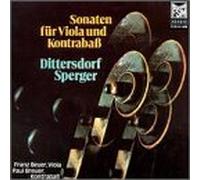Dittersdorf - Viola Sonata/Doublebass Sonatas Nos 1 & 3 [IMPORT]