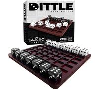 Dittle - Dice Battle | 2 Player Dice Games for Adults | Adult Board Games for 2 Players | Best Two Player Games for Adults | 2 Person Wooden Coffee Ta