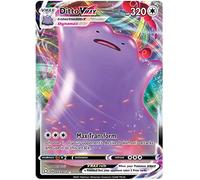 Ditto VMAX 051/072 Rare VMAX Pokemon Card (Shining Fates) + 1x TitanCards® Toploader