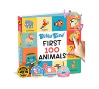 Ditty Bird First 100 Animals Book
