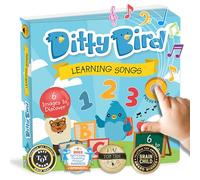 DITTY BIRD Musical Books for Toddlers | Interactive Children's Nursery Rhyme Book | Numbers and ABC Book with Sound | Interactive Toddler Books For 1 Year Old to 3 Year Olds | Sturdy Baby Sound Books