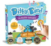 Ditty Bird Musical Books for Toddlers | Interactive Nursery Rhymes Book with Sound - Old Macdonald’s Farm & More Songs | Fun Baby Toy for 1-3 Year Olds | Learning gift for Toddlers