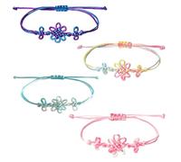 DITUFIDGTS Korean KayPop DemonHunters Merch Toys - Adjustable Halloweens Couple Bracelets - Handmade Concert Fans Gift for Men and Wome, One Size, Nylon, no