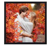 Ditwis 25x25 cm Photo Frame Black, Classic Square Picture Frame 10x10 inch for Living Room, Bedroom and Office, Wall or Desktop Display, Vertical or Horizontal