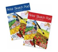 Ditzy Doll A4 60 Sheet Sketch PAD - Stationery Artists Book 80gsm Quality Paper White Draw