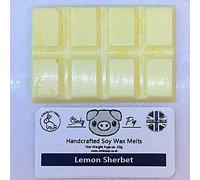 Ditzy Doll LEMON SHERBET WAX MELT BAR - Handcrafted Highly Fragrant Air Freshener Home Fragrance Candle Wax Warmer Wax Melt Burners