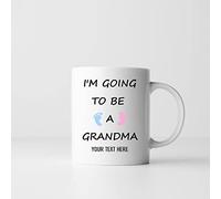 Ditzy Doll Personalised Mug - 11oz Funny Birthday Gift Custom Text Novelty Christmas Coffee Tea Joke Idea (Going to Be A Grandma)